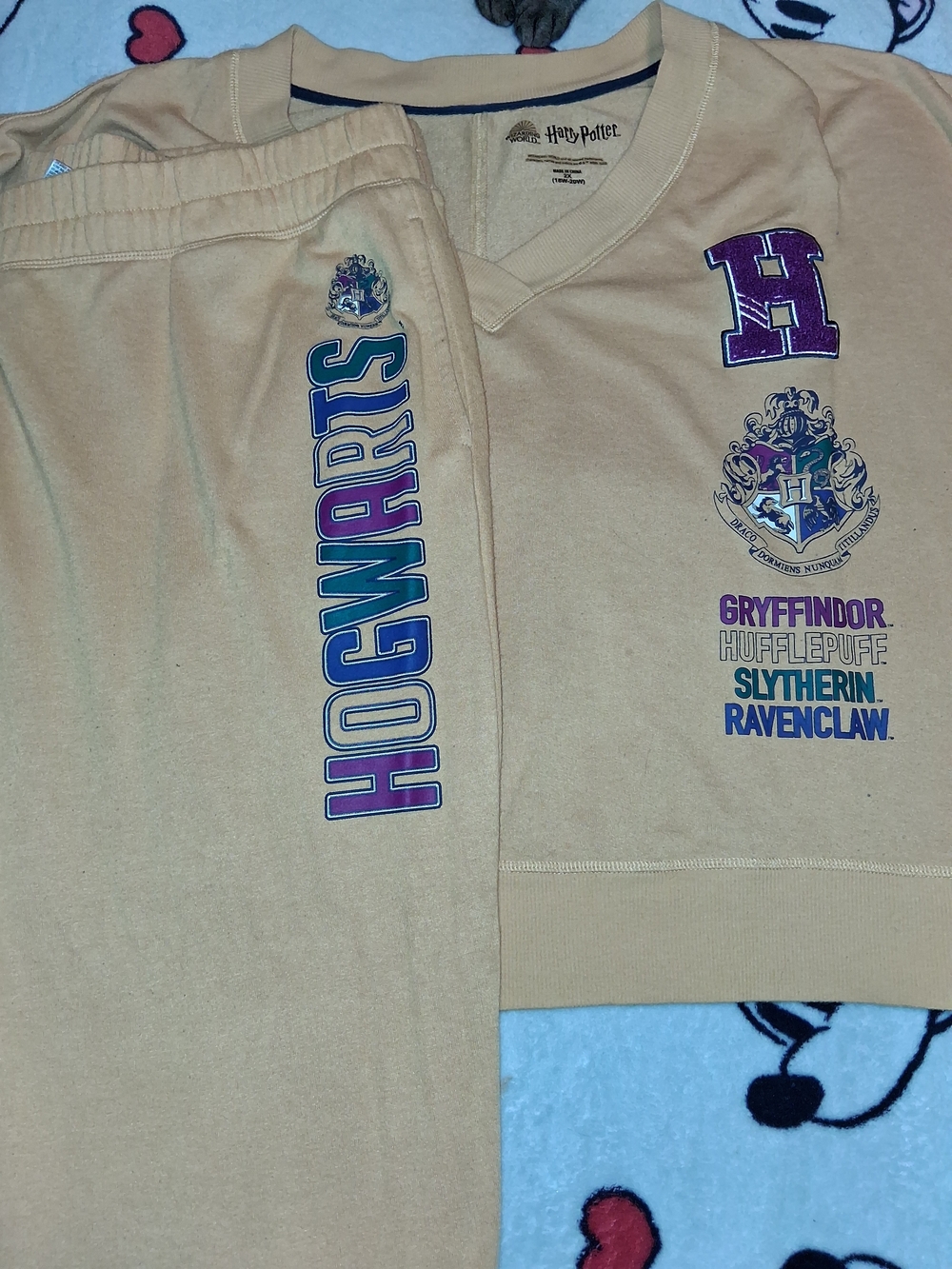 Warner Bros. Beige Hogwarts Womens Sweatpants & Joggers Set